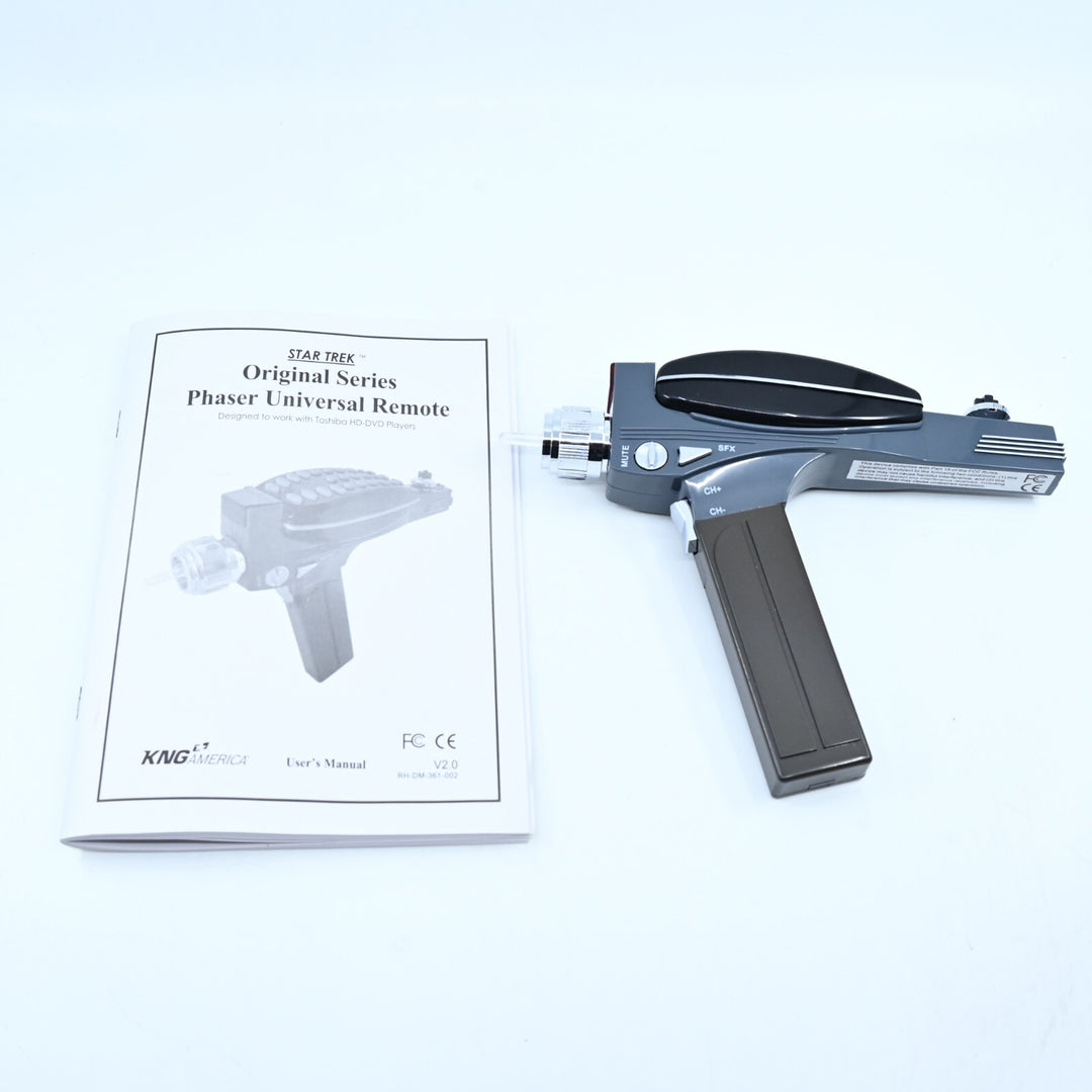 Phaser 3 in 1 Universal Remote Control - Star Trek TOS - 2007 CBC Studios