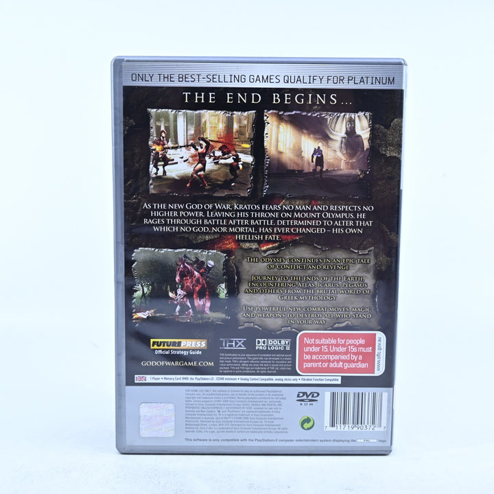 God of War II - Sony Playstation 2 / PS2 Game + Manual - PAL - MINT DISC!