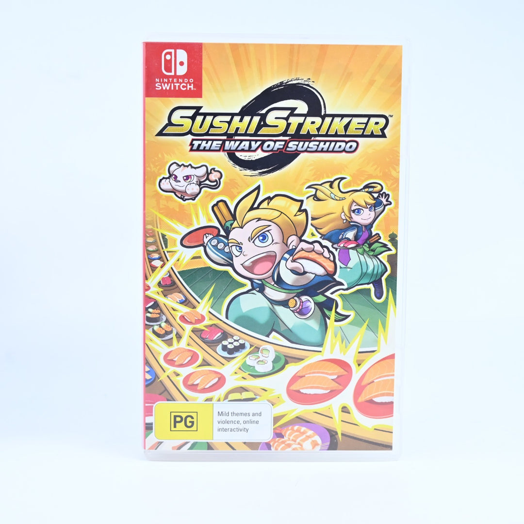 Sushi Striker: The Way of Sushido - Nintendo Switch Game - FREE POST!