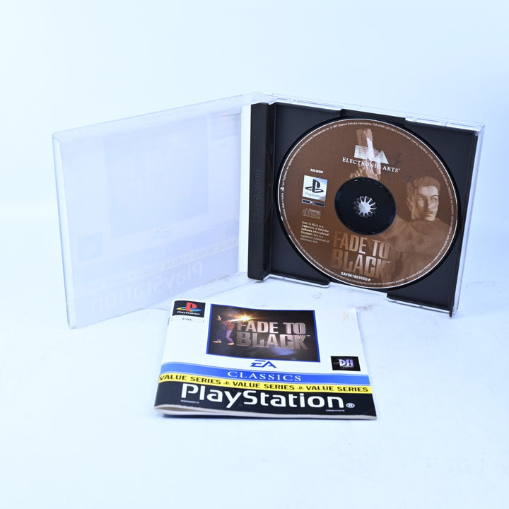 Fade to Black - Sony Playstation 1 / PS1 Game + Manual - PAL - MINT DISC!