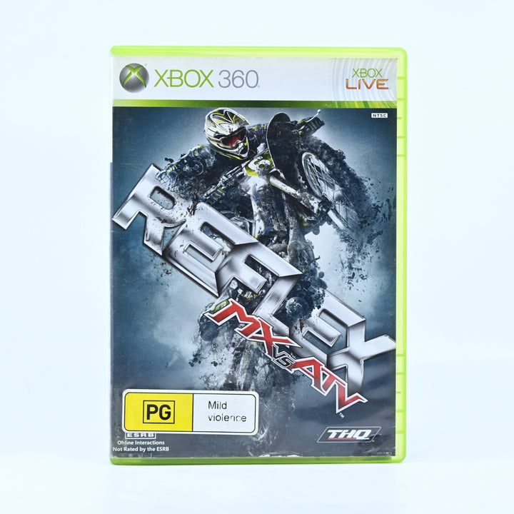 MX vs. ATV Reflex - Xbox 360 Game + Manual - PAL