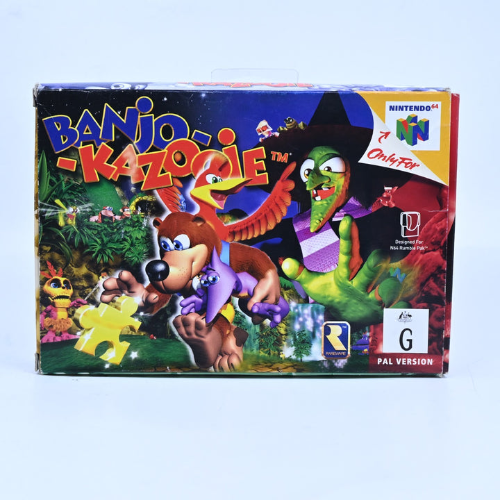 Banjo-Kazooie - N64 / Nintendo 64 Boxed Game - PAL - FREE POST!