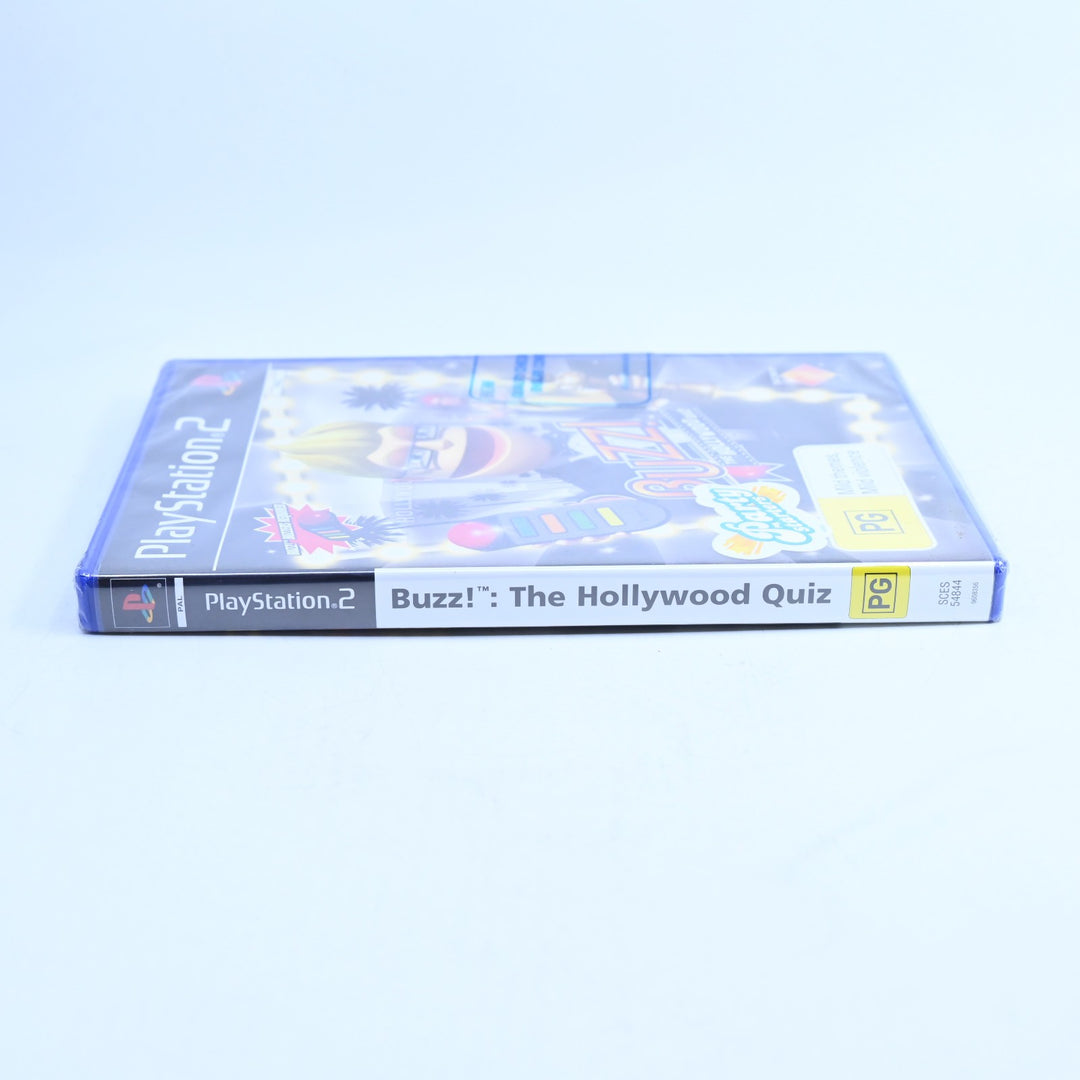 Buzz! The Hollywood Quiz - SEALED! - Sony Playstation 2 / PS2 Game - PAL