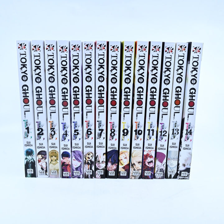 Tokyo Ghoul - Volumes 1-14 Complete - Sui Ishida - Viz Media - Manga