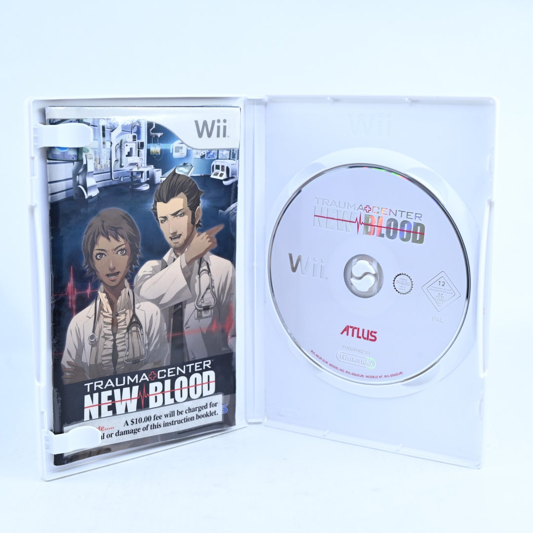 Trauma Center New Blood - Nintendo Wii Game + Manual - PAL - Ex-Rental