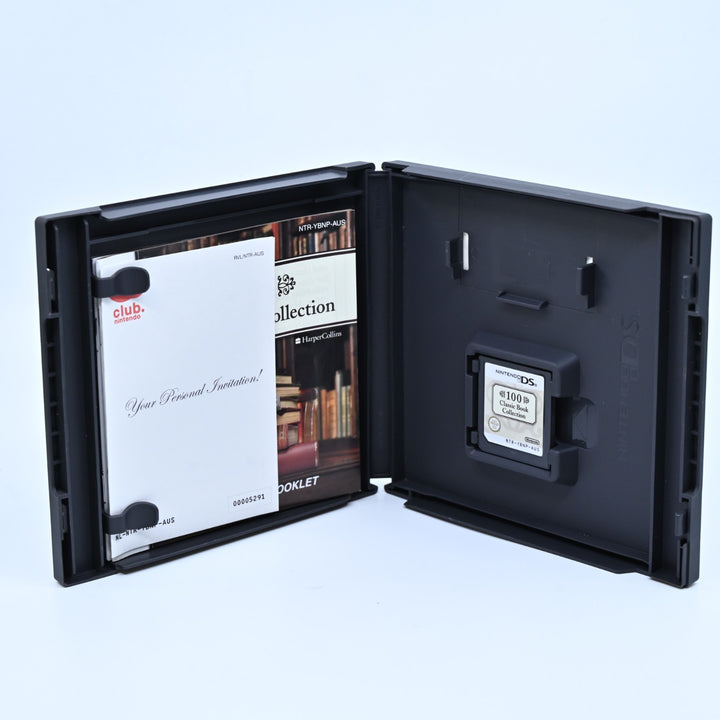 100 Classic Book Collection - Nintendo DS Game - PAL + Manual - FREE POST!