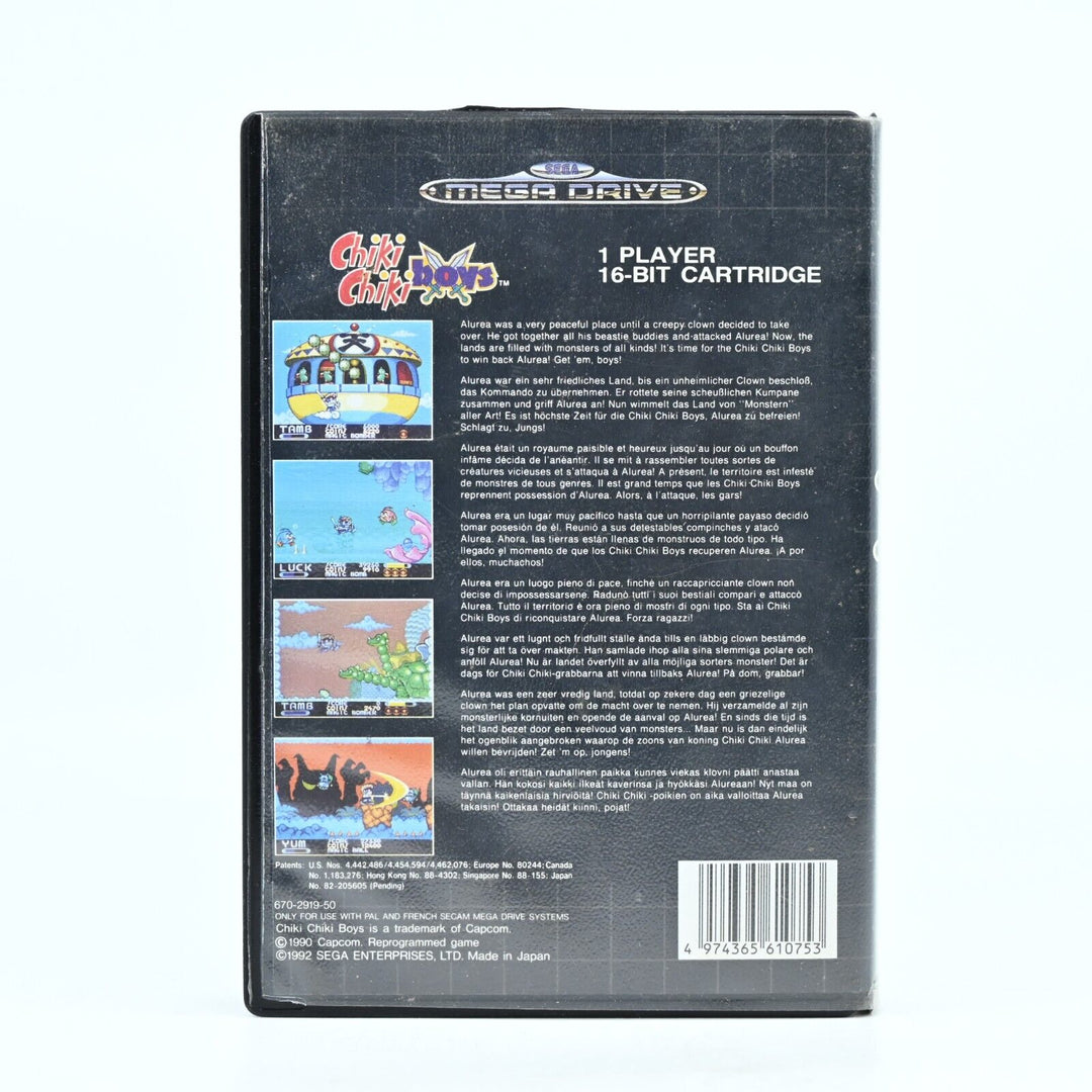 Chiki Chiki Boys - No Manual - Sega Mega Drive Game - PAL - FREE POST!