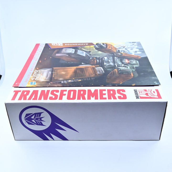Soundwave + Cassettes - Year of the Goat Platinum Edition - Transformers Toy