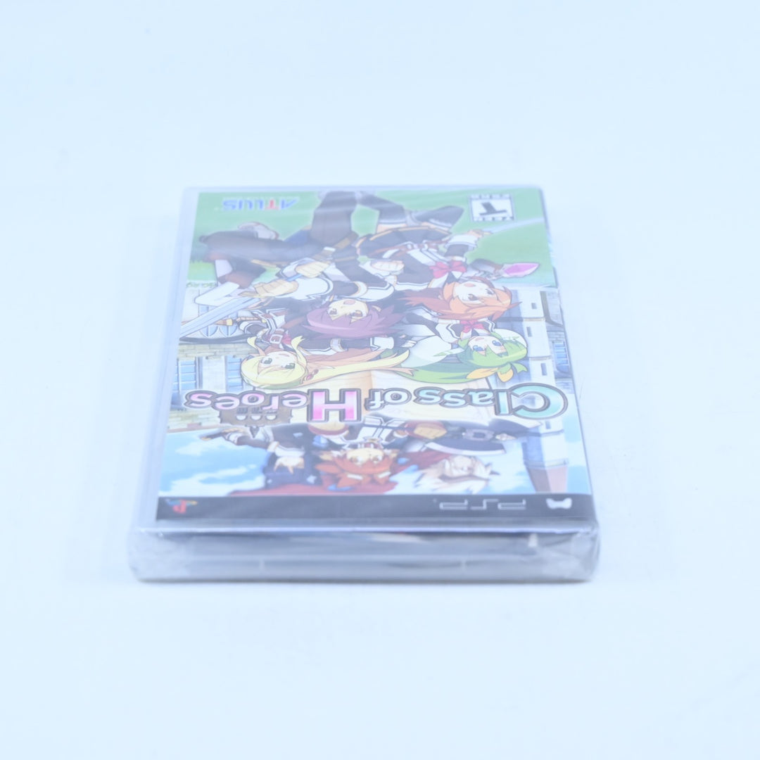SEALED! Class of Heroes - Sony PSP Game + Manual - Region Free - FREE POST!
