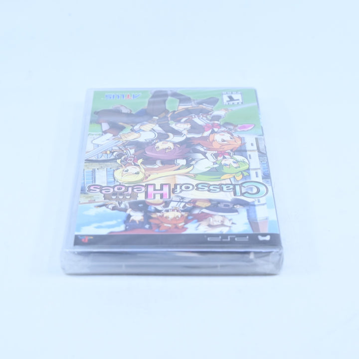 SEALED! Class of Heroes - Sony PSP Game + Manual - Region Free - FREE POST!