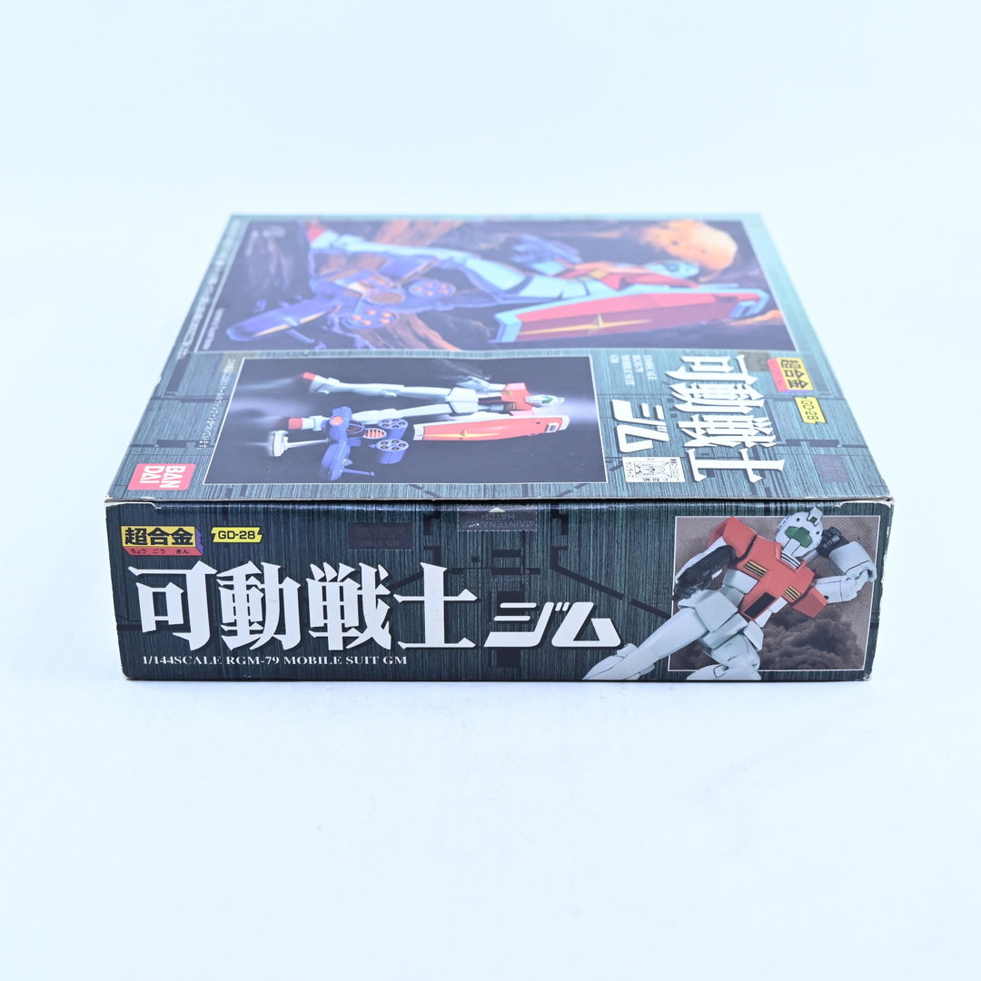 Chogokin GD-28 RGM-79 Mobile Suit GM - Bandai - 1:144 Die-Cast Anime Figure