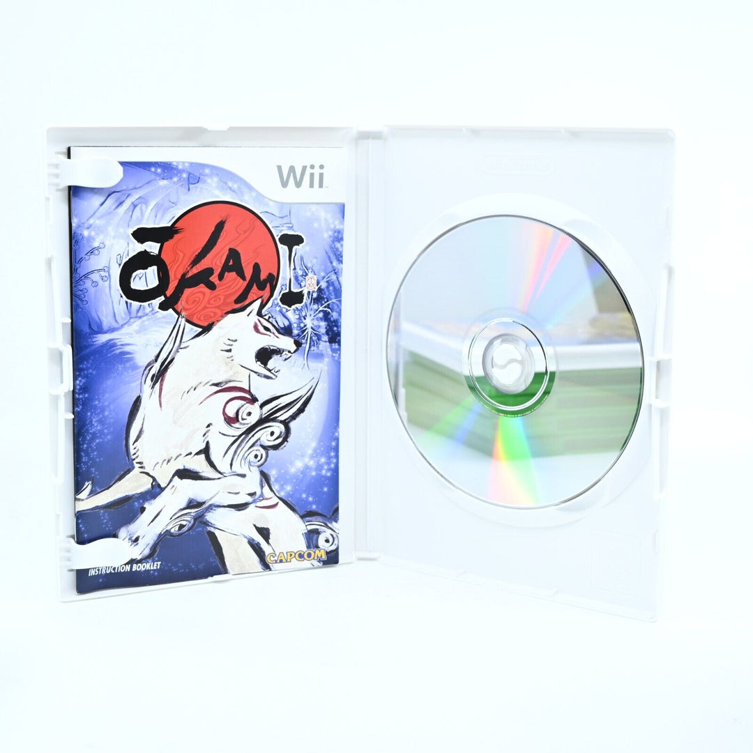 Okami - Nintendo Wii Game + Manual - PAL - MINT DISC!