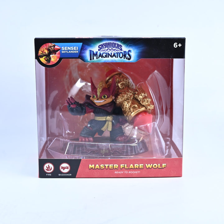 SEALED! Master Flare Wolf - Sensei Skylander - Skylanders Imaginators - Toy