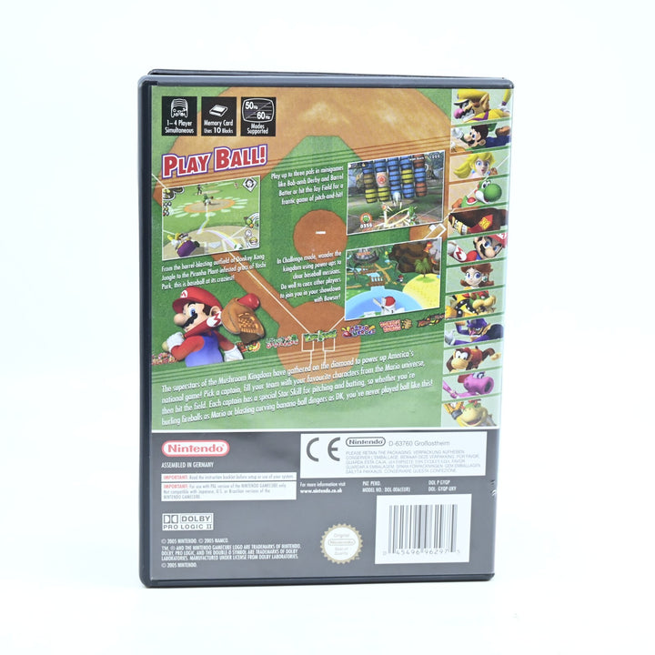 Mario Superstar Baseball - Nintendo Gamecube Game + Manual - PAL - FREE POST!