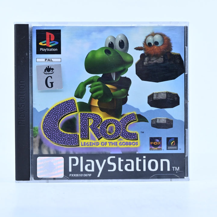 Croc: Legend of the Gobbos - Sony Playstation 1 / PS1 Game + Manual - PAL