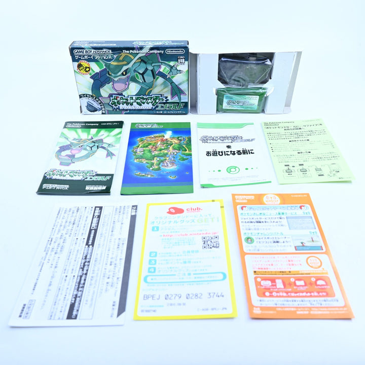 Pokemon Emerald Version - Gameboy Advance / GBA Boxed Game - NTSC-J