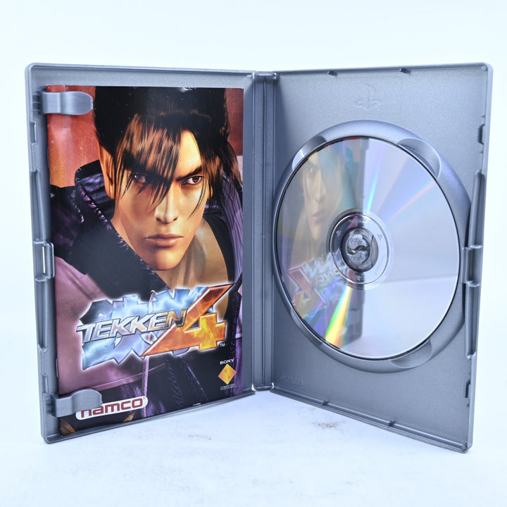 Tekken 4 - Sony Playstation 2 / PS2 Game + Manual - PAL - MINT DISC!