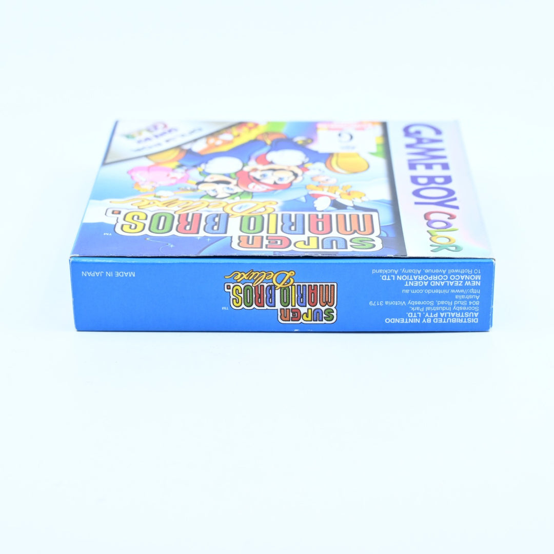 Super Mario Bros. Deluxe - Nintendo Gameboy Color Boxed Game - PAL - NEW BATTERY