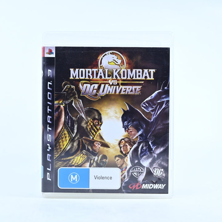 Mortal Kombat vs DC Universe  - Sony Playstation 3 / PS3 Game - No Manual