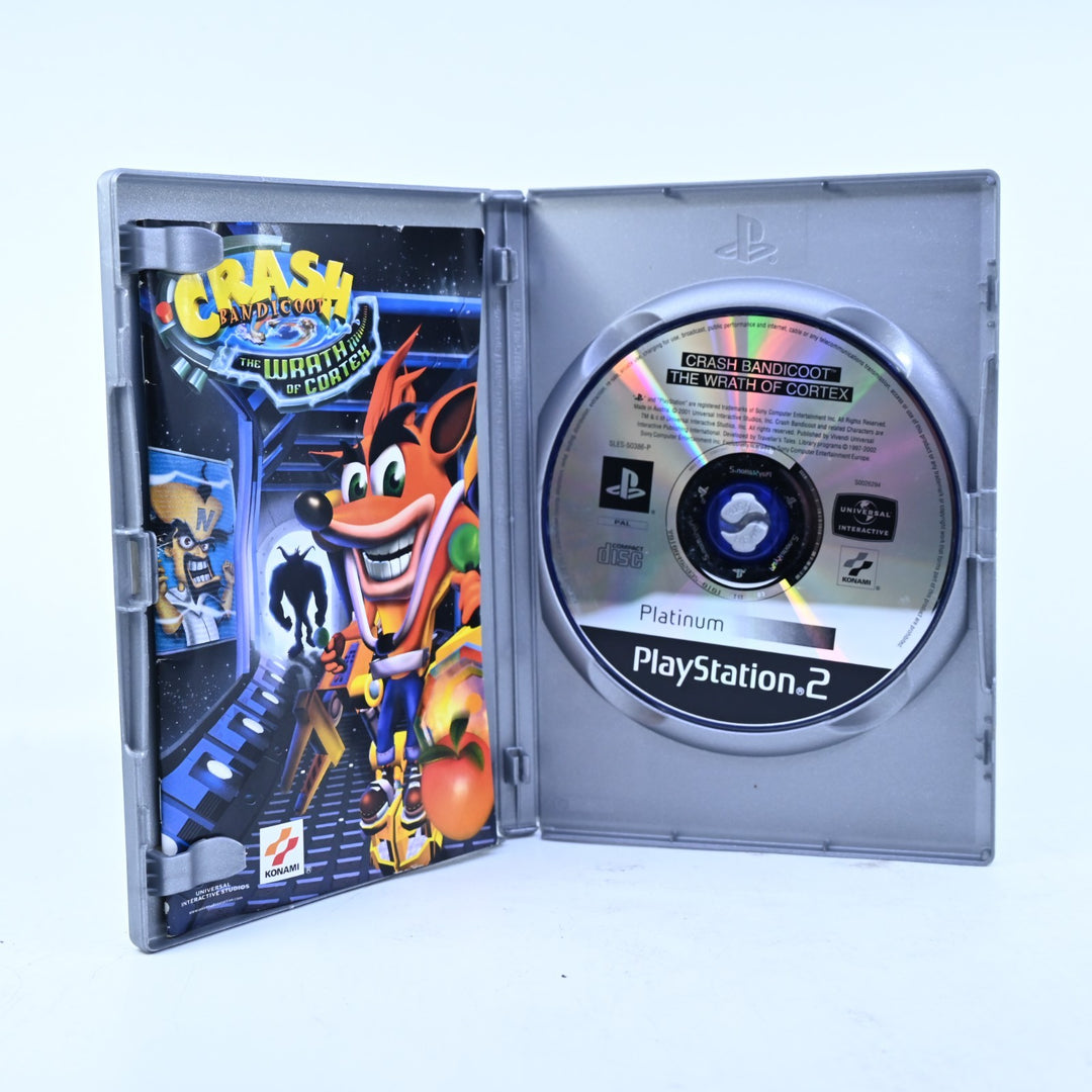 Crash Bandicoot: The Wrath of Cortex - PS2 Game + Manual - PAL