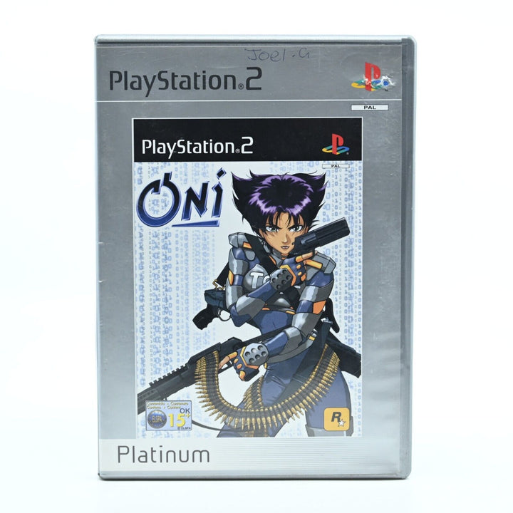Oni - Sony Playstation 2 / PS2 Game + Manual - PAL - MINT DISC!