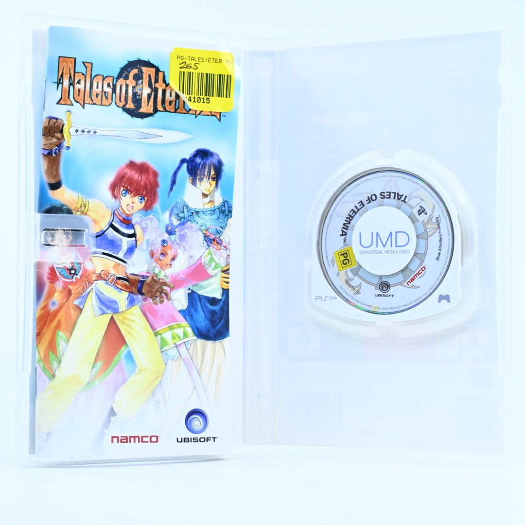Tales of Eternia - Sony PSP Game + Manual - FREE POST!