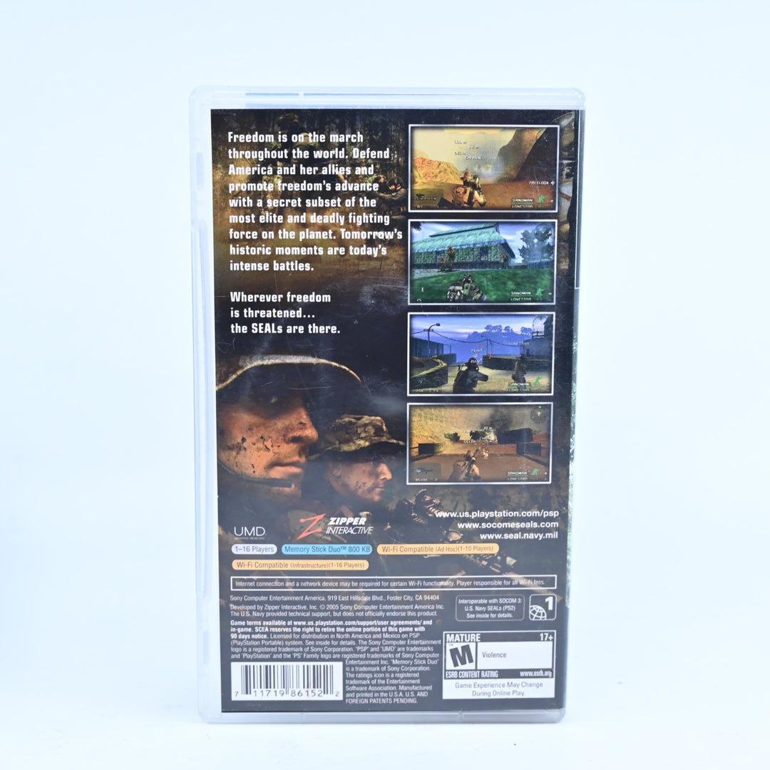 SOCOM: U.S. Navy SEALs Fireteam Bravo - Sony PSP Game - Region Free