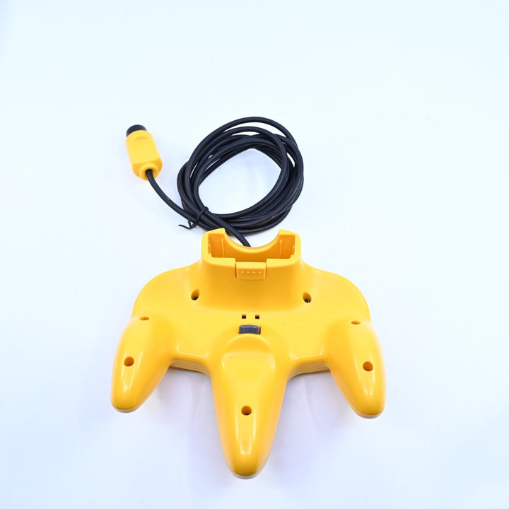 Solid Yellow Boxed Controller - N64 / Nintendo 64 Accessory - PAL - FREE POST!
