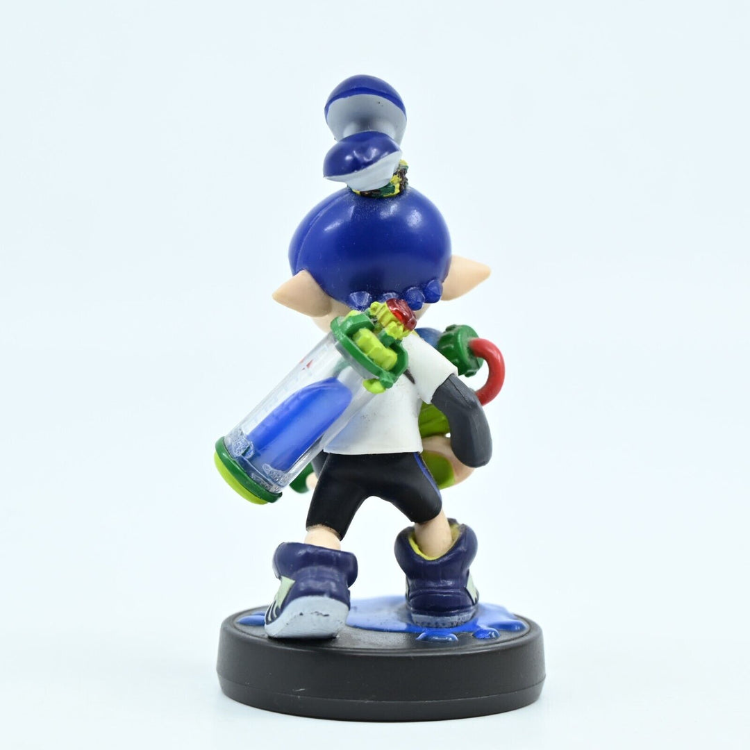 Inkling Boy Blue Amiibo - Splatoon  - Nintendo - Toy