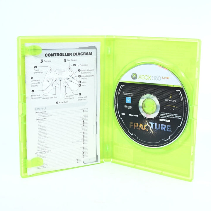 Fracture - Xbox 360 Game + Damaged Manual - PAL - MINT DISC!