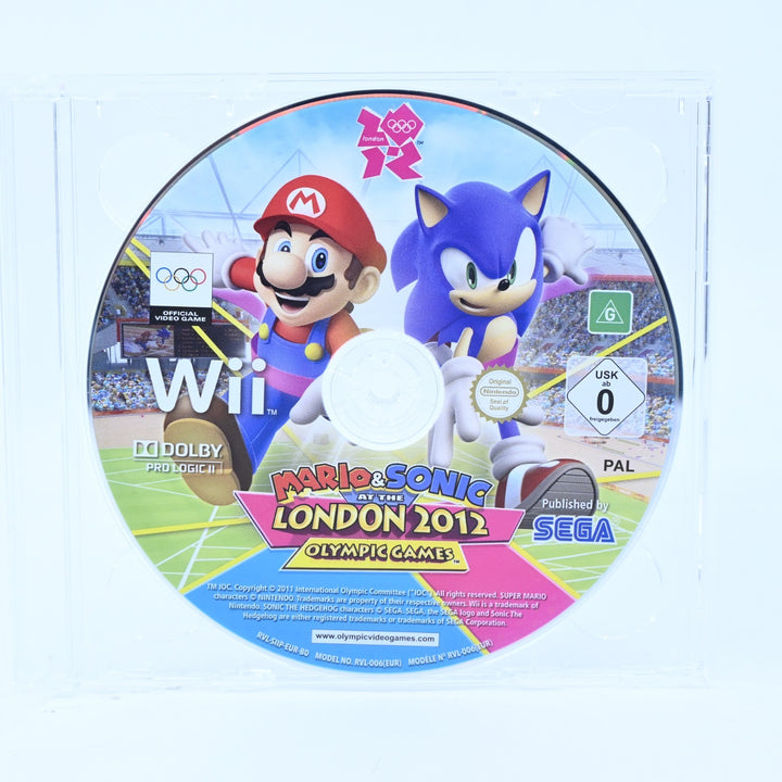 Mario & Sonic at the London 2012 Olympic Games - Nintendo Wii Game - Disc Only