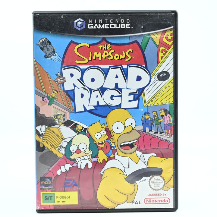 The Simpsons Road Rage - Nintendo Gamecube Game - PAL - FREE POST!