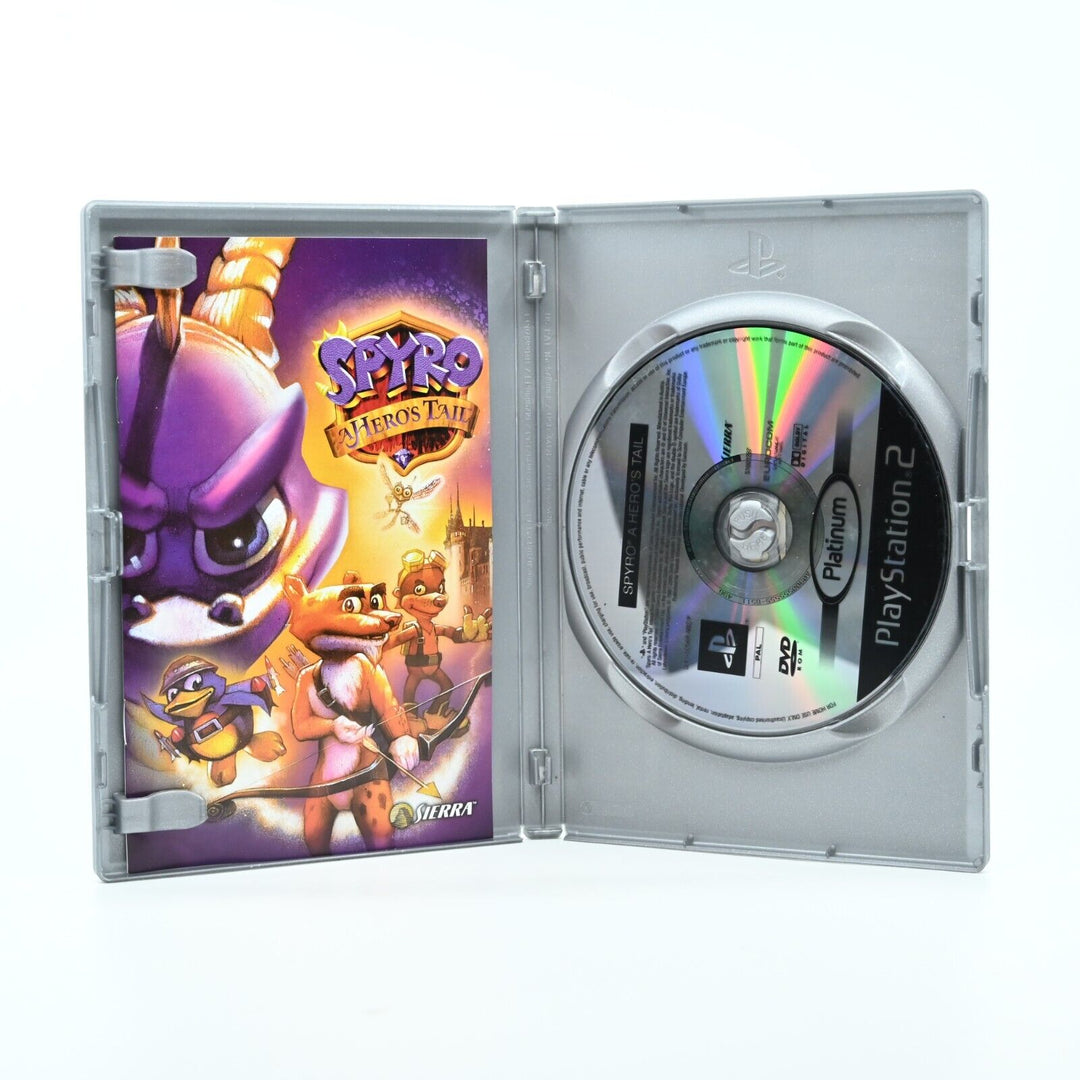 Spyro: A Hero's Tail - Sony Playstation 2 / PS2 Game - PAL - MINT DISC!