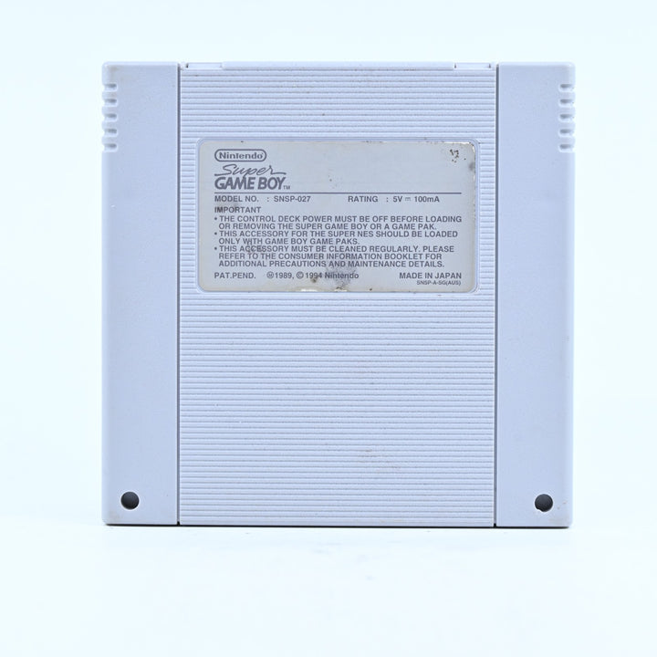 Super Game Boy - Super Nintendo / SNES Accessory - PAL - FREE POST!