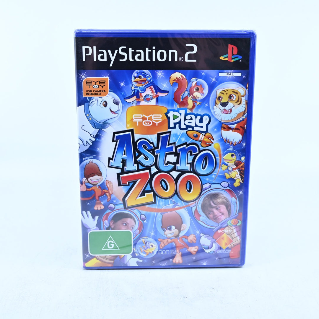 SEALED! EyeToy: Play Astro Zoo - Sony Playstation 2 / PS2 Game + Manual - PAL