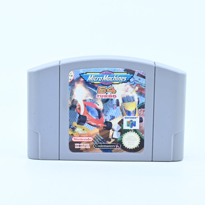 Micro Machines 64 Turbo - N64 / Nintendo 64 Game - PAL - FREE POST!