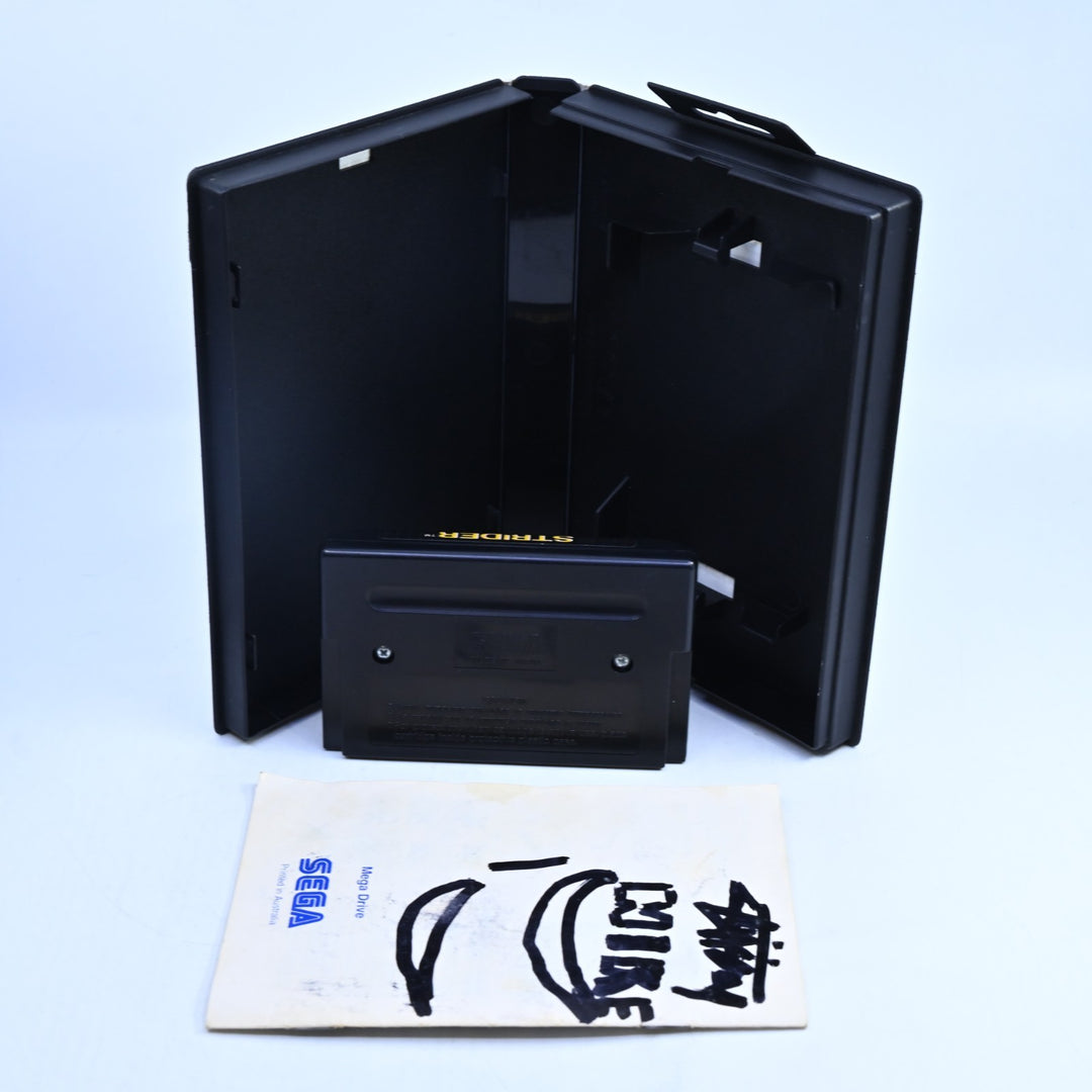 Strider - Sega Mega Drive Game + Manual - PAL - FREE POST!