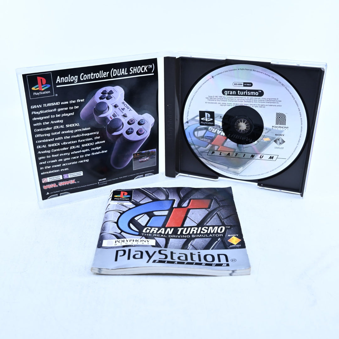 Gran Turismo - Sony Playstation 1 / PS1 Game + Manual - PAL - MINT DISC!