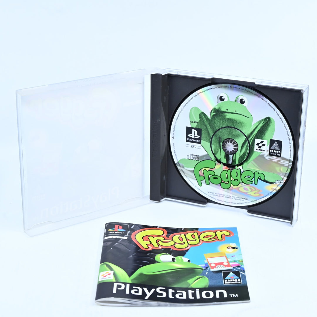 Frogger - Sony Playstation 1 / PS1 Game + Manual - PAL - MINT DISC! RARE ERROR