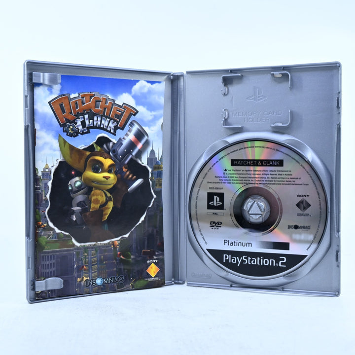 Ratchet & Clank - Sony Playstation 2 / PS2 Game + Manual - PAL - MINT DISC!