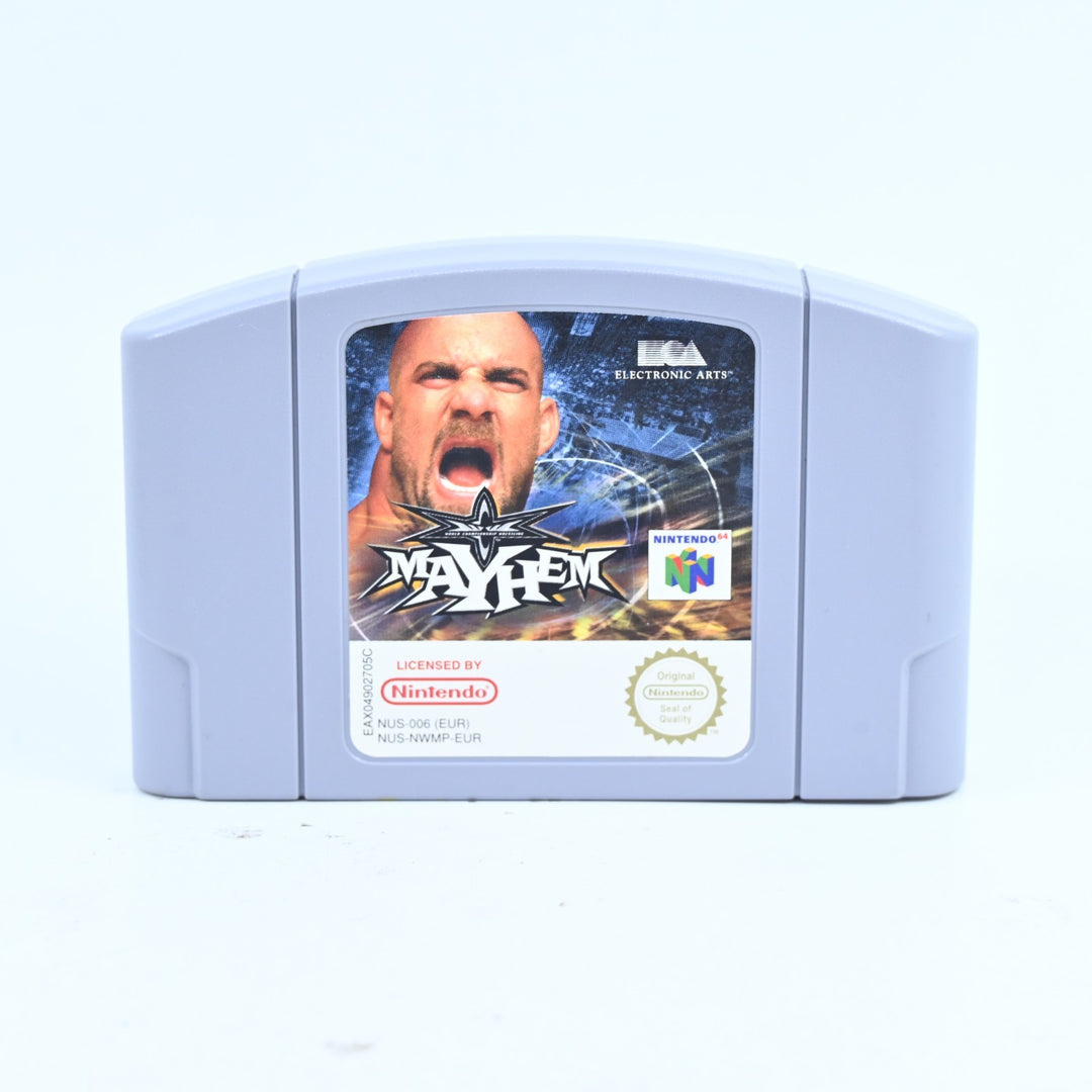 WCW Mayhem - N64 / Nintendo 64 Boxed Game - No Manual - PAL - FREE POST!