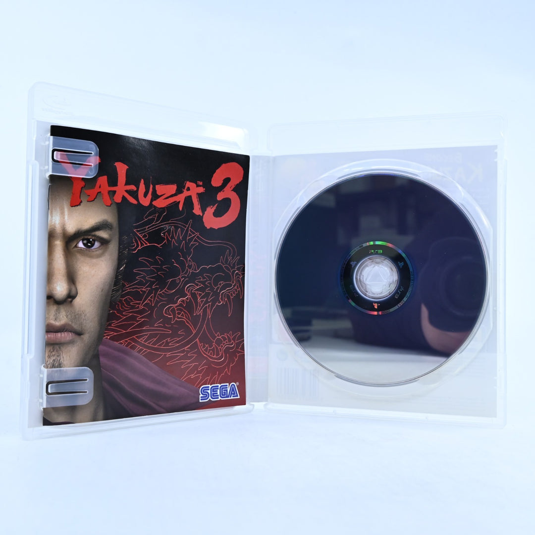 Yakuza 3 - Sony Playstation 3 / PS3 Game + Manual - MINT DISC!