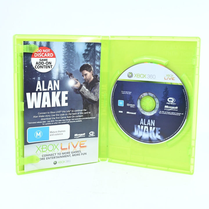 Alan Wake - Xbox 360 Game + Manual - PAL - FREE POST!