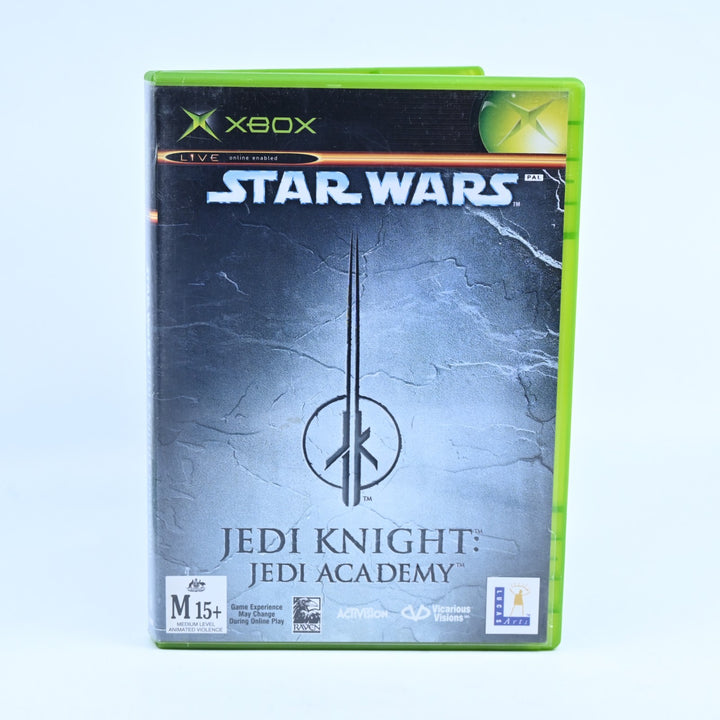 Star Wars Jedi Knight: Jedi Academy - Original Xbox Game + Manual - PAL