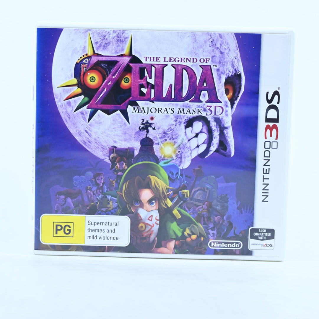 The Legend of Zelda: Majora's Mask 3D - Nintendo 3DS Game - PAL + Manual