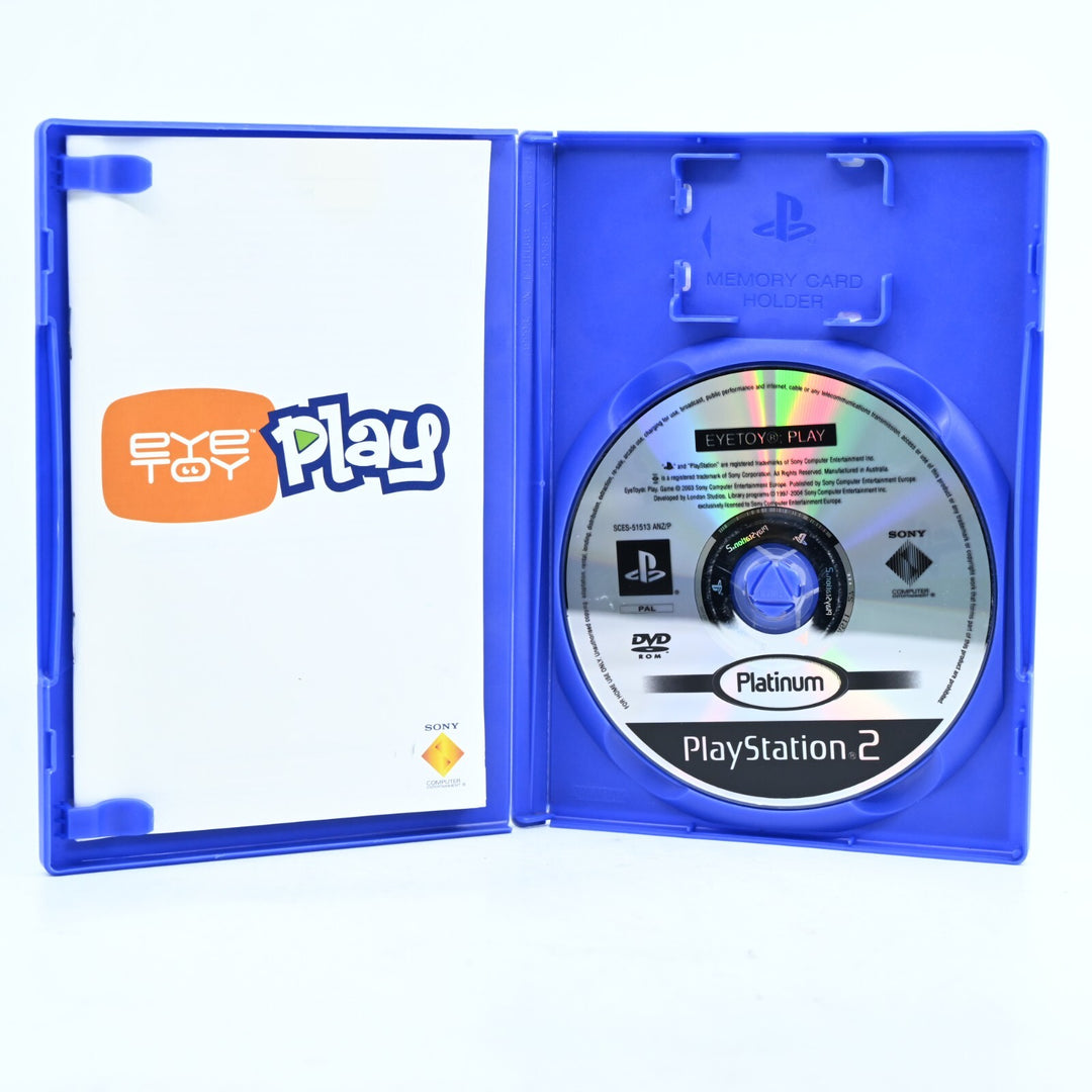 EyeToy: Play - Sony Playstation 2 / PS2 Game + Manual - PAL - MINT DISC!