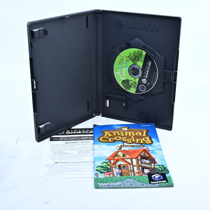 Animal Crossing - Nintendo Gamecube Game + Manual - PAL - No Memory Card