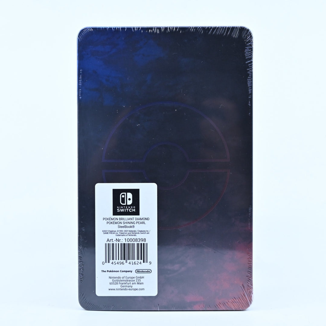 SEALED Pokemon Brilliant Diamond & Shining Pearl Steelbook - Switch Accessory