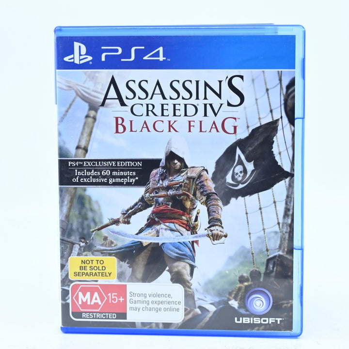 Assassin's Creed IV 4: Black Flag - Sony Playstation 4 / PS4 Game - FREE POST!