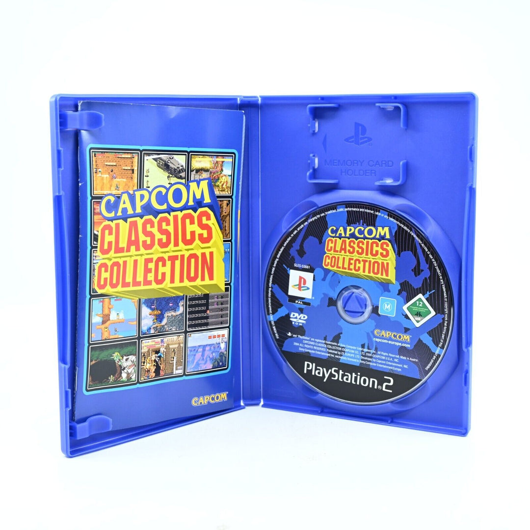 Capcom Classic Collection Vol 1 - Sony Playstation 2 / PS2 Game + Manual